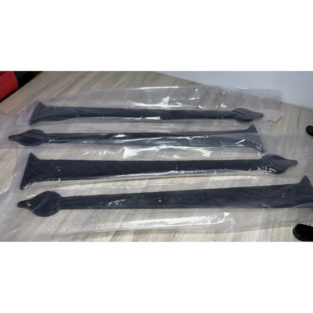 Lot of Spearhead Dummy Strap Hinges (4 hinges,) No Screws‎ 18